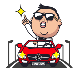 Psy Gangnam Style Stickers 33