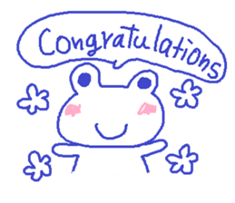Small Frog Kero Sticker 34