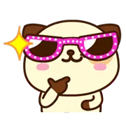 Pandadog & Friends Sticker 33