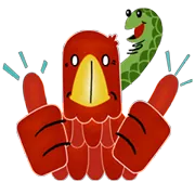 Eagle And Snake Sticker 12