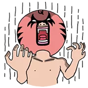 Masked Wrestler Q Sticker 14