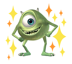 Monsters Inc Sticker 39