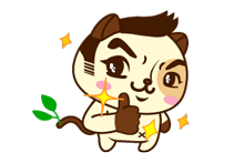 Panda Dog Sticker 39