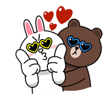 Brown & Cony's Thrilling Date Stickers 10
