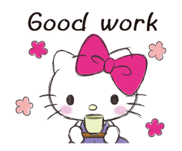 Hello Kitty Polite Stickers 14