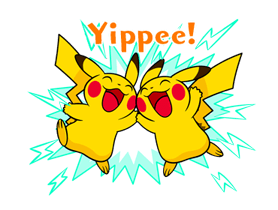 Pikachu Stickers ♪ 5