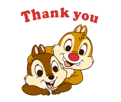 Chip 'n' Dale 2 Stickers 2