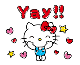 Hello Kitty's Quick Replies! Stickers 23
