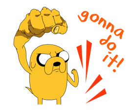 Moving Adventure Time 2 Stickers 23