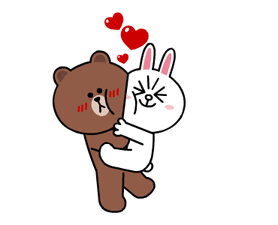 Brown & Cony's Heaps of Hearts! Stickers 6