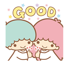 Little Twin Stars Sparkling Stickers 11
