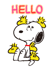 SNOOPY Stickers 22