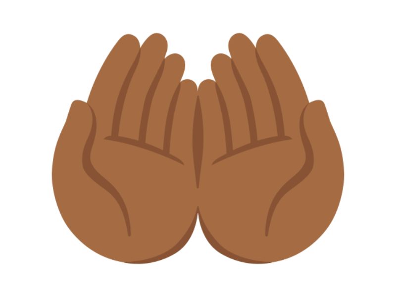 What Does The Black Praying Hands Emoji Really Mean 3 Common Uses Of The Black Praying Hands Emoji