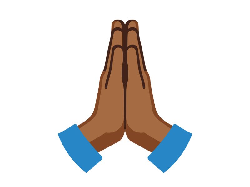 What Does The Black Praying Hands Emoji Really Mean 4 How To Access The Black Praying Hands Emoji