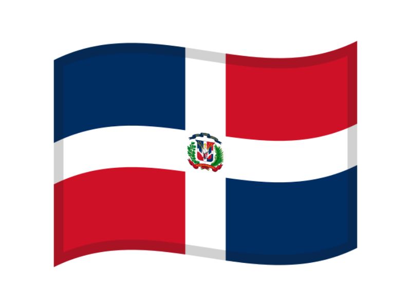 Dominican Republic Flag Emoji For Social Media Pride 6 Dominican Republic Flag Emoji in Aesthetic Profiles