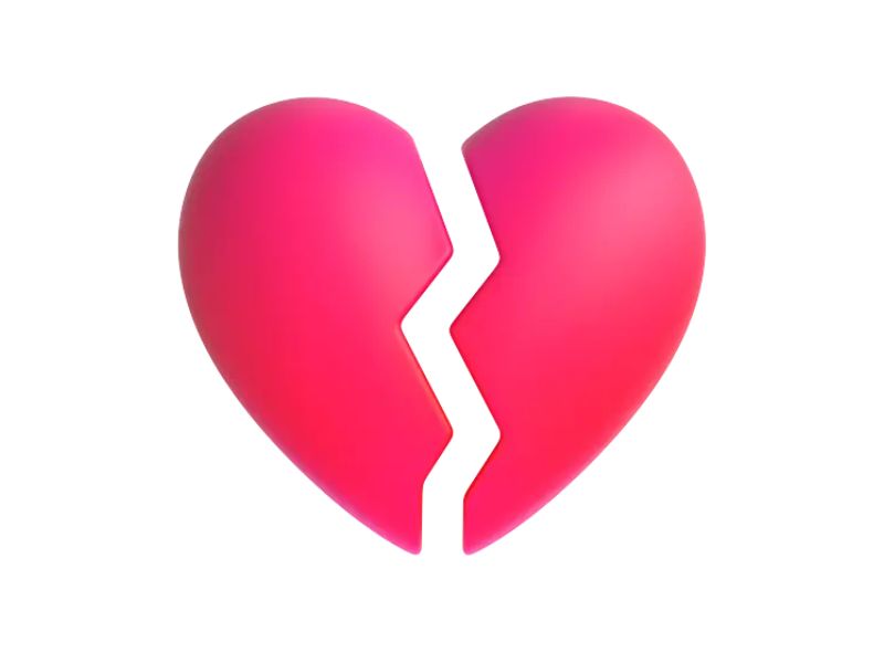 Emoji of Broken Heart Meaning and How to Use It Online 4 Using Broken Heart Emoji in Aesthetic Layouts
