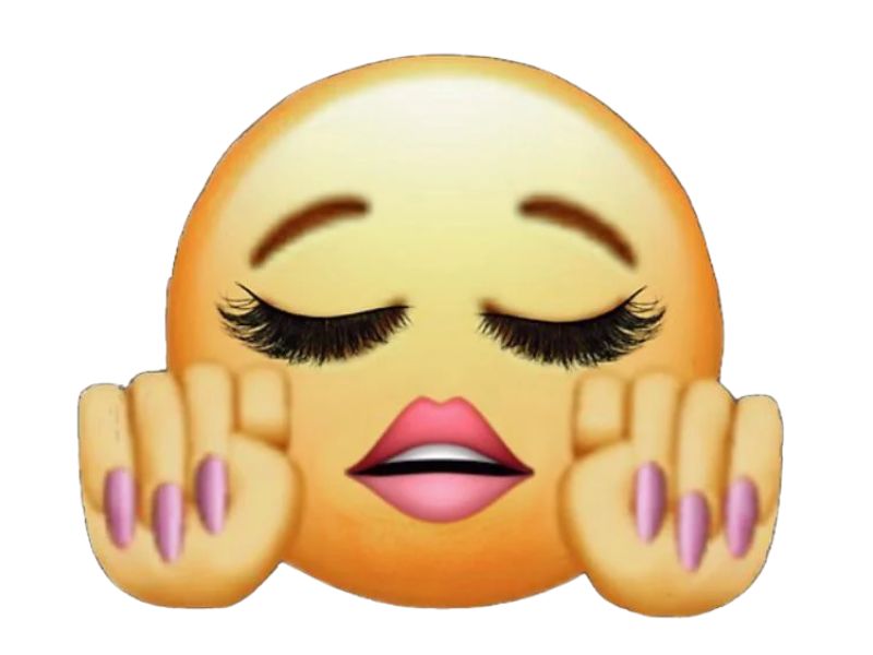 How to Use the Emoji With Nails And Lashes