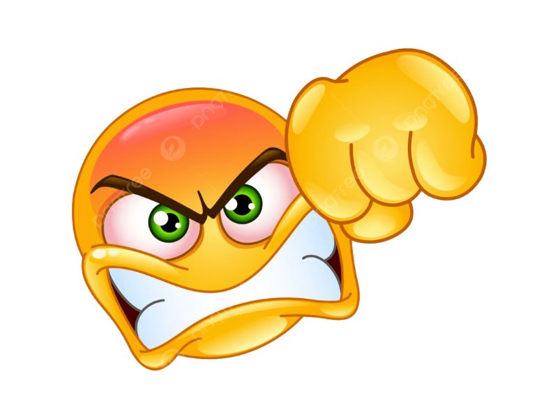 Origins Of The Angry Emoji With Fist