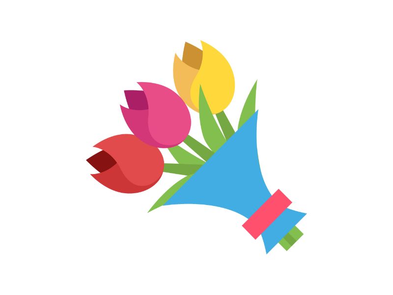 The Bouquet Of Flowers Emoji In Social Media