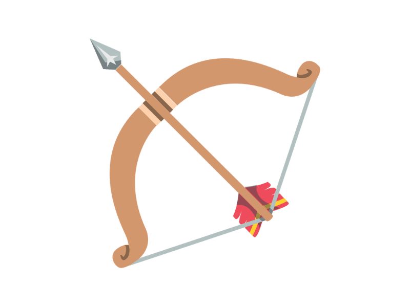 History Of Bow And Arrow Emoji