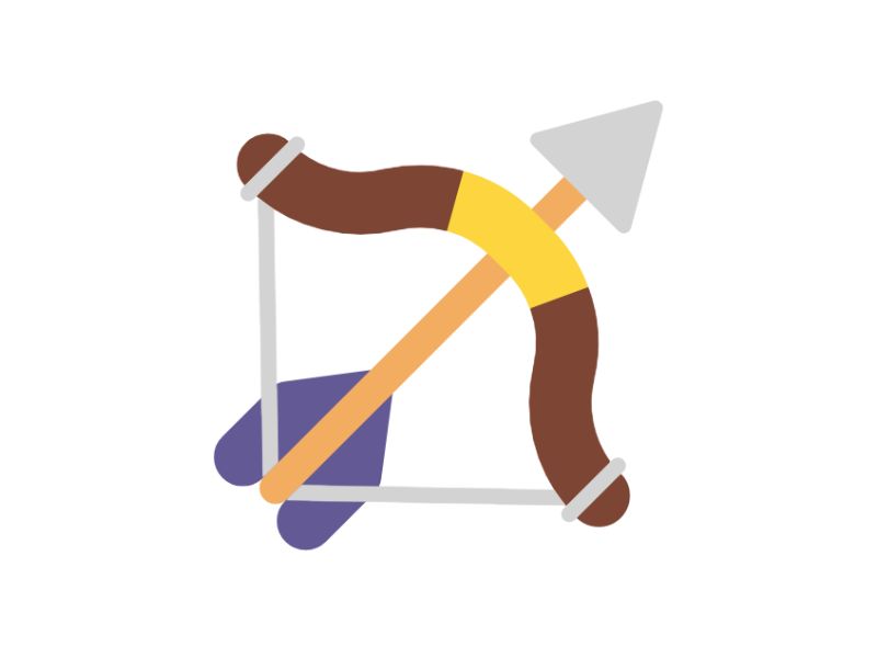 Common Uses Of Bow And Arrow Emoji