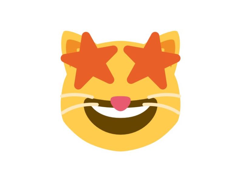 Cat With Star Eyes Emoji Meaning And How To Use It 2 Origins And Evolution