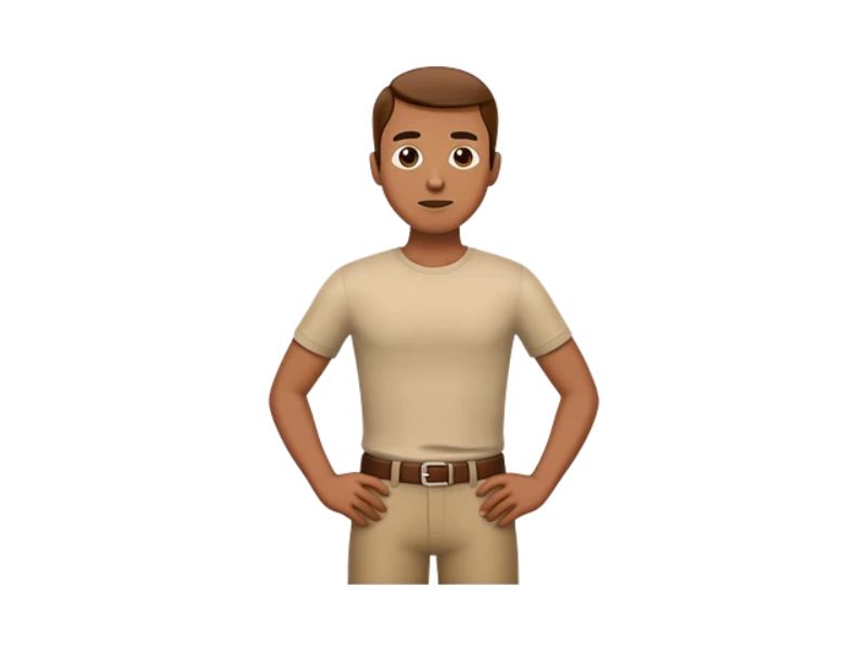 Hands On Hips Emoji In Social Media / Meme Culture
