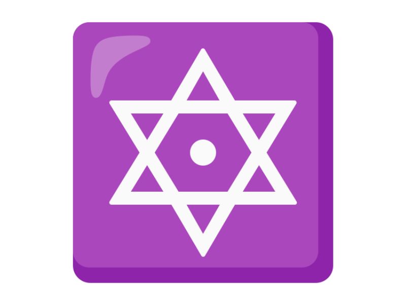 Common Uses Of The Star Of David Emoji