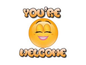 Why People Love You’re Welcome Emoji