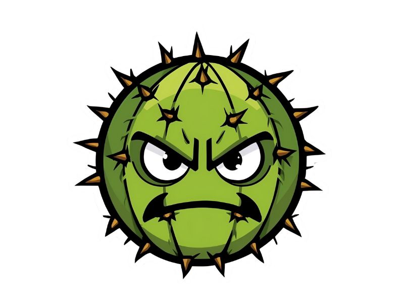 Angry Cactus Meme Emoji: Meaning, History, And Online Uses 2 History Of Angry Cactus Meme Emoji