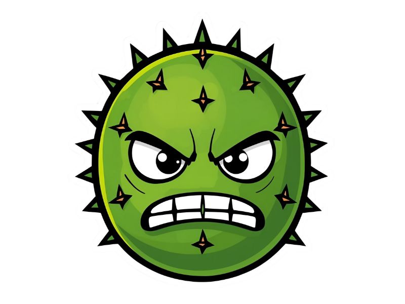 Angry Cactus Meme Emoji: Meaning, History, And Online Uses 3 Common Uses Of Angry Cactus Meme Emoji