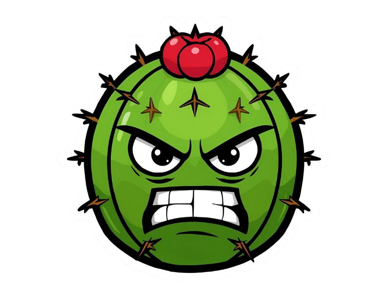 Angry Cactus Meme Emoji: Meaning, History, And Online Uses 4 Tips For Using Angry Cactus Meme Emoji Effectively