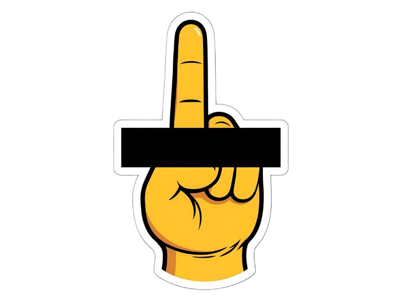Middle Finger Emoji Picture: Symbolism And Online Culture 2 History Of Middle Finger Emoji Picture