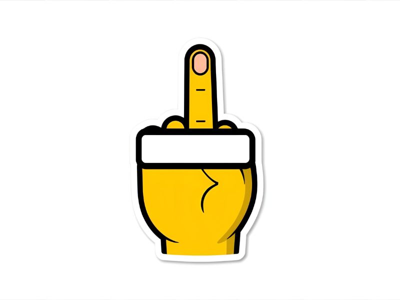 Middle Finger Emoji Picture: Symbolism And Online Culture 3 Common Uses Of Middle Finger Emoji Picture