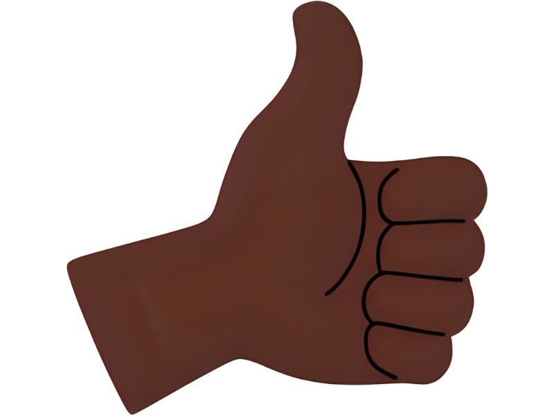 Black Thumbs Up Emoji Meaning And Uses 2 Symbolic Meanings Of Black Thumbs Up Emoji