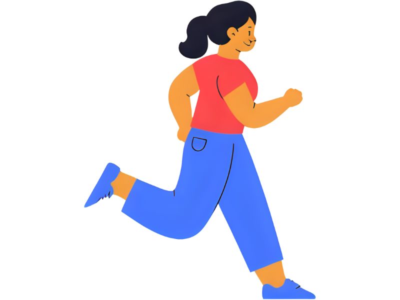 Woman Running Facing Right Emoji Meaning And Uses