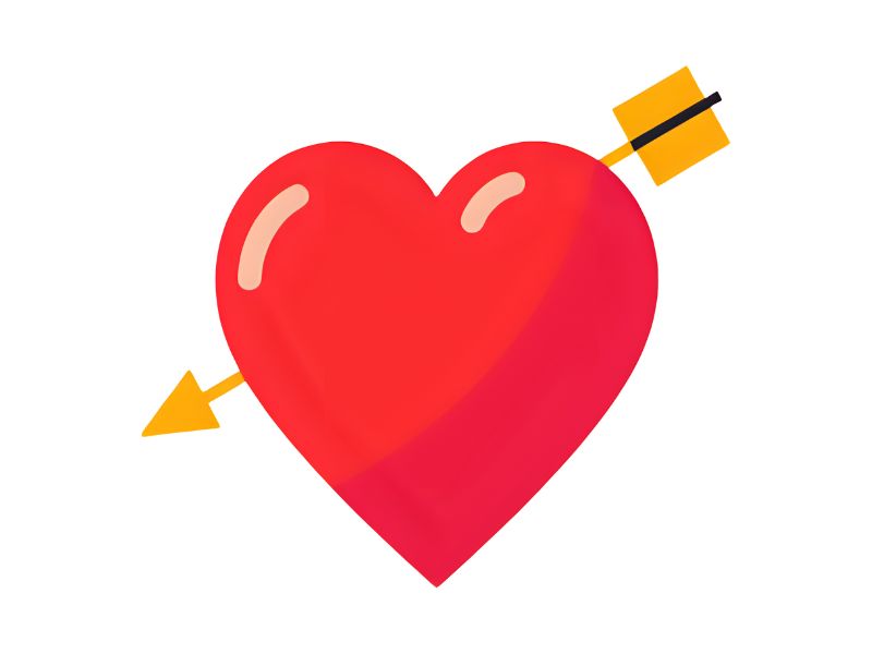 Common Uses Of The Heart With Arrow Emoji
